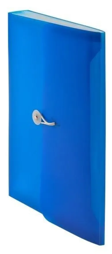 Tetis, teczka harmonijkowa z gumką, A4, niebieska, 1 szt.