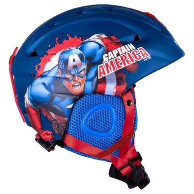 The Avengers, Kapitan Ameryka, kask narciarski, rozmiar 55-58 cm