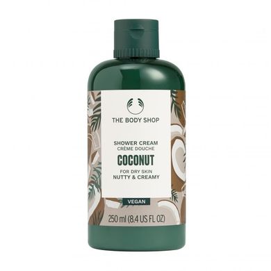 The Body Shop, Shower Cream, wegański kremowy żel pod prysznic Coconut, 250 ml