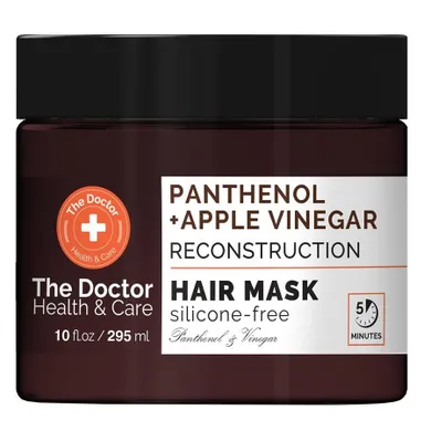 The Doctor, Health & Care, maska do włosów, rekonstruująca, Ocet Jabłkowy + Pantenol, 295 ml