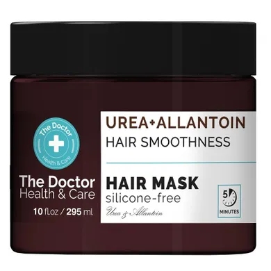 The Doctor, Health & Care, maska do włosów, wygładzająca, Mocznik + Alantoina, 295 ml