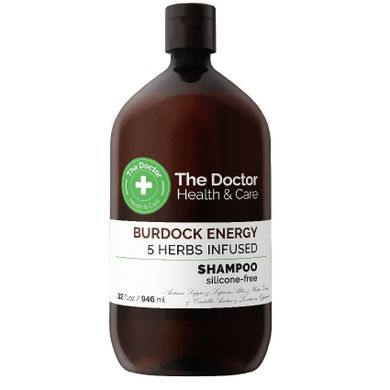 The Doctor, Health & Care, szampon do włosów, Energia Łopianiu i 5 Ziół, 946 ml