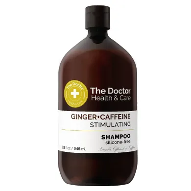 The Doctor, Health & Care, szampon do włosów, stymulujący cebulki, Imbir + Kofeina, 946 ml