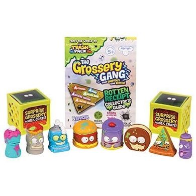 The Grossery Gang, Sticky Sweets, zestaw figurek, 10 szt.