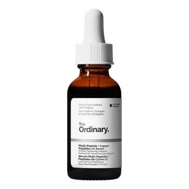 The Ordinary, Multi-Peptide + Copper Peptides 1%, antyoksydacyjne serum do twarzy, 30 ml