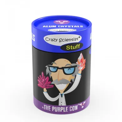 The Purple Cow, Mini eksperymenty, Kryształ ałunu, zestaw naukowy
