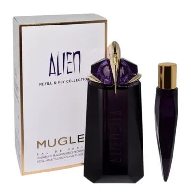 Thierry Mugler, Alien, zestaw: woda perfumowana, 90 ml + woda perfumowana, 10 ml