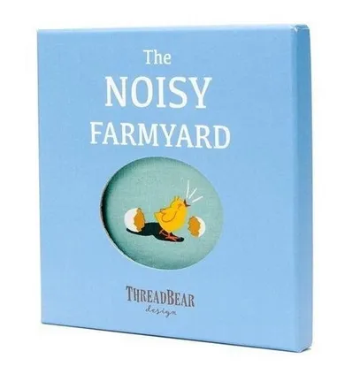 Threadbear Design, The Noisy Farmyard, miękka książeczka sensoryczna