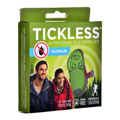 Tickless, ochrona przed kleszczami dla ludzi, zielony
