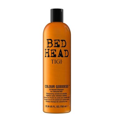 Tigi, Bed Head Colour Goddess Oil Infused Shampoo For Coloured Hair, szampon do włosów farbowanych dla brunetek, 750 ml