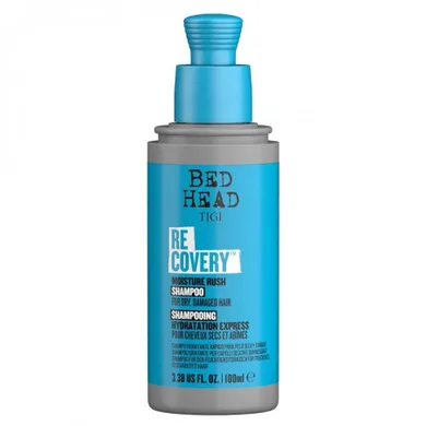 Tigi, Bed Head Recovery Moisture Rush Shampoo, nawilżający szampon do włosów suchych i zniszczonych, 100 ml