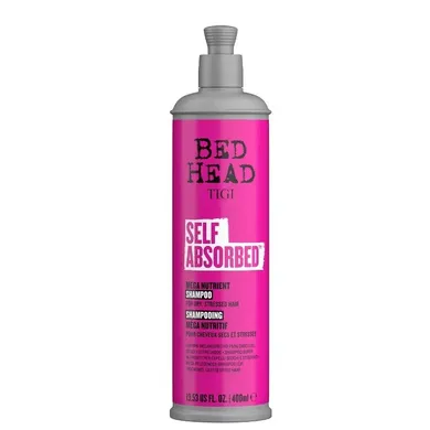 Tigi, Bed Head Self Absorbed Nourishing Shampoo, odżywczy szampon do włosów suchych i zestresowanych, 400 ml