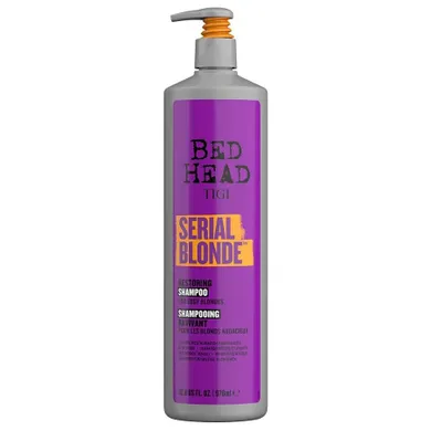 Tigi, Bed Head Serial Blonde Shampoo, szampon do zniszczonych włosów blond, 970 ml