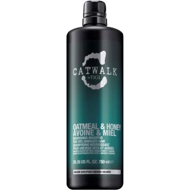 Tigi, Catwalk Oatmeal & Honey Nourishing Shampoo, odżywczy szampon do włosów, 750 ml