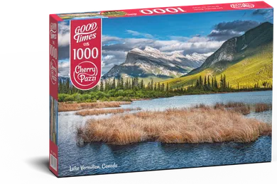 Timaro, Cherry Pazzi, Lake Vermilion, Banff National Park, Canada, puzzle, 1000 elementów