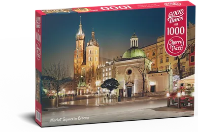Timaro, Cherry Pazzi, Market Square in Cracow, puzzle, 1000 elementów