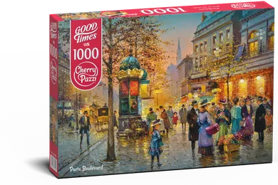 Timaro, Cherry Pazzi, Paris Boulevard, puzzle, 1000 elementów