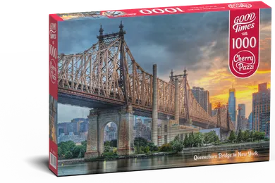 Timaro, Cherry Pazzi, Queensboro Bridge in New York, puzzle, 1000 elementów