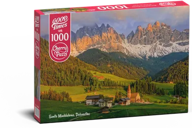 Timaro, Cherry Pazzi, Santa Maddalena, Dolomites, puzzle, 1000 elementów