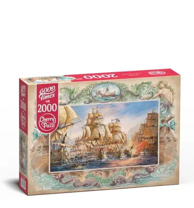 Timaro, Cherry Pazzi, Sea battle, puzzle, 2000 elementów