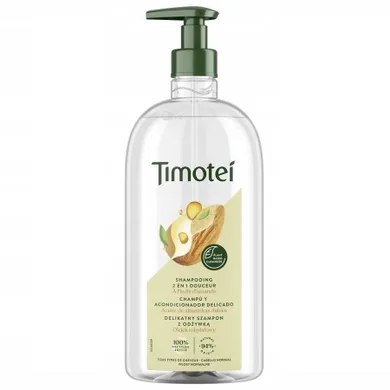 Timotei, Delikatny, szampon z odżywką do włosów normalnych, 750 ml