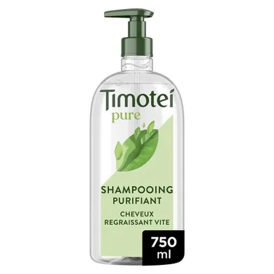 Timotei, Pure, szampon do włosów normalnych i przetłuszczających się, 750 ml