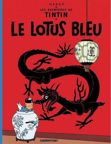 Tintin le Lotus Bleu