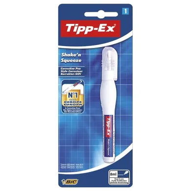 Tipp-Ex, Shake'n Squeeze, korektor w płynie, 8 ml