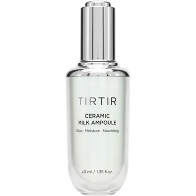 Tirtir, Ceramic Milk Ampoule, nawilżające serum do twarzy, 40 ml