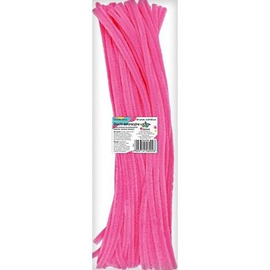 Titanum, druciki dekoracyjne, 0,6-30 cm, fluoróżowe, 50 szt.