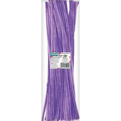 Titanum, druciki dekoracyjne, 0,6-30 cm, jasnofioletowe, 50 szt.