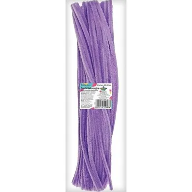 Titanum, druciki dekoracyjne, 0,6-30 cm, liliowe, 50 szt.