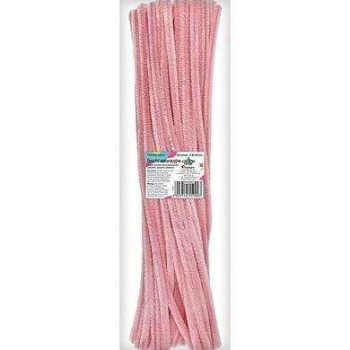 Titanum, druciki dekoracyjne, 0,6-30 cm, pastel różowe, 50 szt.