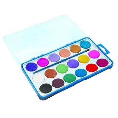 Titanum, farby akwarelowe, 18 kolorów