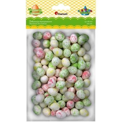 Titanum, jajka styropianowe, 15-18 mm, 3 kolory, 100 szt.