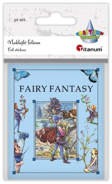 Titanum, naklejki foliowe, fairy fantasy wróżki