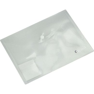 Titanum, teczka kopertowa A5, biała transparentna, 1 szt.