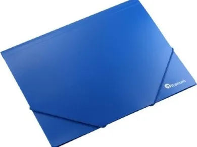 Titanum, teczka z gumką, A4, niebieska, 1 szt.