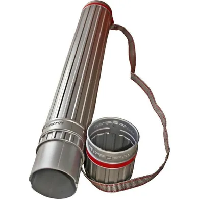 Titanum, tuba kreślarska, szara, 60-100 cm