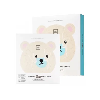 tntn mom's, nawilżająca maska na brzuch dla kobiet w ciąży, 7 szt.