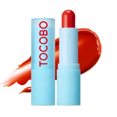 Tocobo, Glass Tinted Lip Balm, koloryzujący balsam do ust, 013 Tangerine Red, 3.5g
