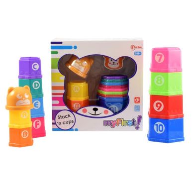 Toi-Toys, My First!, kubeczki do układania, zabawka niemowlęca