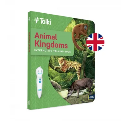 Tolki Book. Animal Kingdomss. Interactive talking book. Wersja angielska