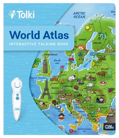 Tolki Book. World Atlas. Interactive talking book. Wersja angielska