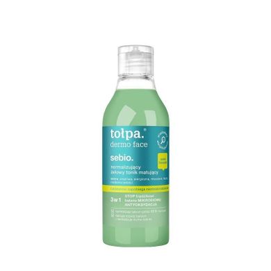 Tołpa, Dermo Face Sebio, normalizujący żelowy tonik matujący 3w1, 200 ml
