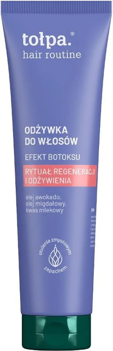 Tołpa, Hair Routine, odżywka regenerująca do włosów, efekt botoksu, 175 ml
