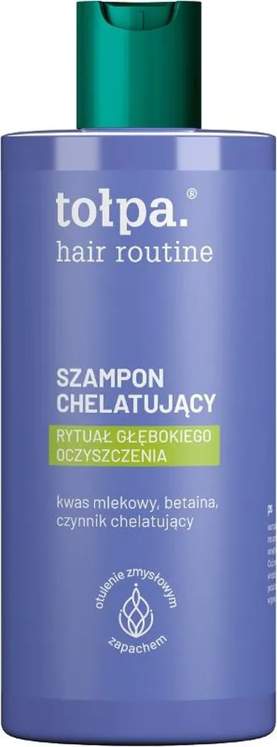 Tołpa, Hair Routine, szampon oczyszczający do włosów, chelatujący, 300 ml