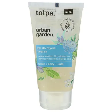 Tołpa, Urban Garden, żel do mycia twarzy delikatny, mini, 75 ml