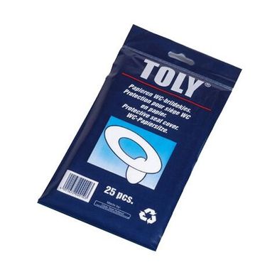 Toly, jednorazowe nakładki sedesowe, 25 szt.