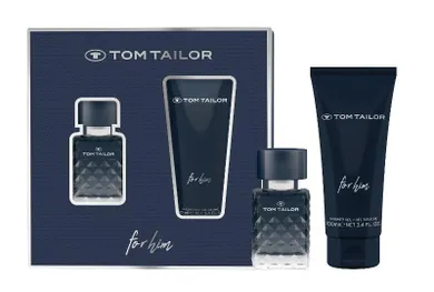 Tom Tailor, For Him, zestaw prezentowy: woda toaletowa, 30 ml + żel pod prysznic, 100 ml